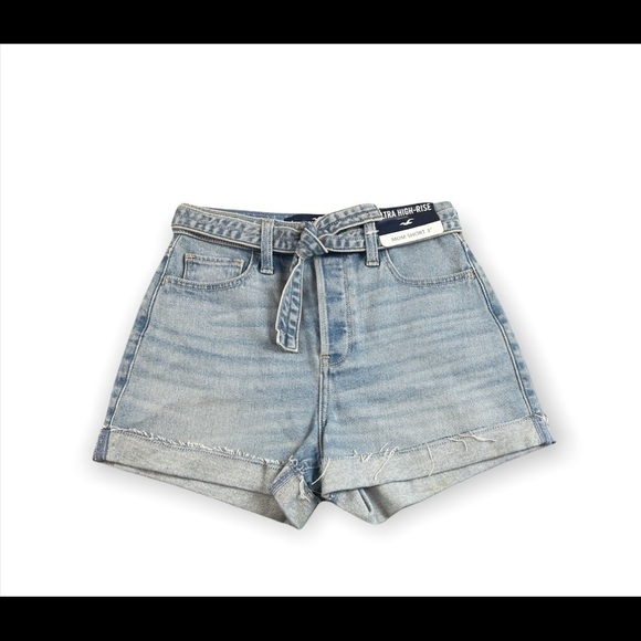 Hollister Ultra High-Rise Mom Short 3" Size W 25 - Picture 1 of 3